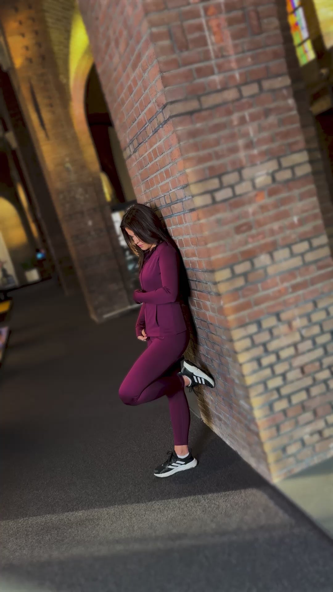 Matching Set - Sportlegging, Zip Vest & Sport BH